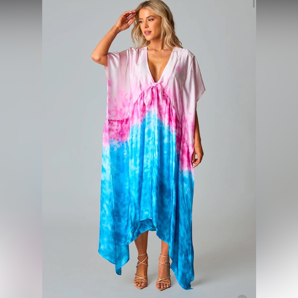 Buddy Love MAMIE CAFTAN MAXI DRESS size M/L